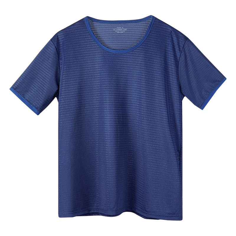 Men's Ice Silk Seamless T-Shir - Undershirt Crew Neck review and price
